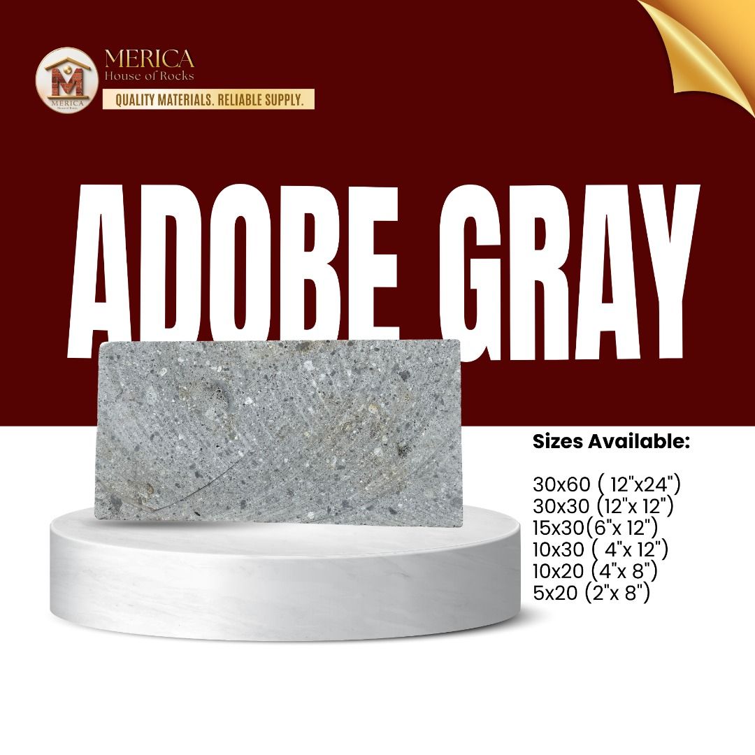 ADOBE STONE (Category: Construction & Building Materials) located in Batangas. Submitted by boldcat.3a6620 (Listing ID 1452634273, Image 2). Description: Adobe Stone is perfect for garden landscaping, retaining walls, fences, exterior facades, and accent walls, adding a rustic yet elegant look to any space. Its natural texture creates a timeless finish that's both beautiful and long-lasting. ✅ We supply and install. 📦 Bulk orders available 🚚 De