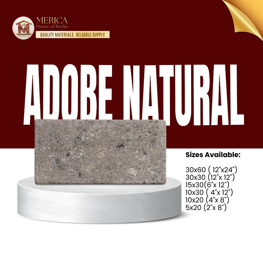 ADOBE STONE (Category: Construction & Building Materials) located in Batangas. Submitted by boldcat.3a6620 (Listing ID 1452634273, Image 3). Description: Adobe Stone is perfect for garden landscaping, retaining walls, fences, exterior facades, and accent walls, adding a rustic yet elegant look to any space. Its natural texture creates a timeless finish that's both beautiful and long-lasting. ✅ We supply and install. 📦 Bulk orders available 🚚 De