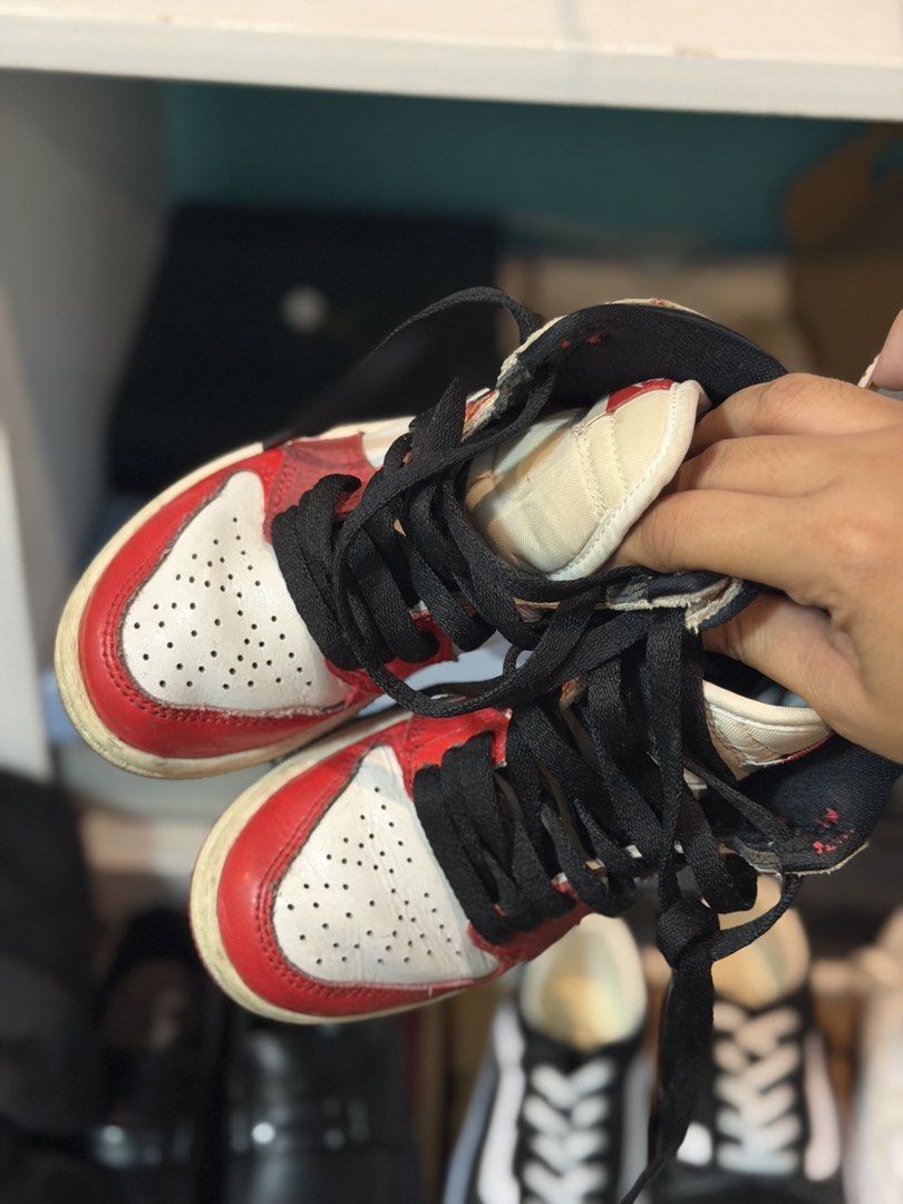 Air Jordan 1 (Kids) Spiderman (Category: Babies & Kids Fashion) located in Manila. Submitted by sobandrea (Listing ID 1452512182, Image 2). Description: - 100% orig - Well used / Needs Cleaning - Bought for ₱6500 - US 11c.