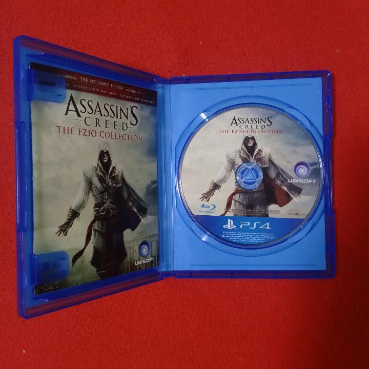 Assassin’s Creed (The Ezio Collection) (Category: PlayStation) located in Binan City. Submitted by micosarchive (Listing ID 1452509651, Image 2). Description: Pm for more info Shipping to be shouldered by the buyer.