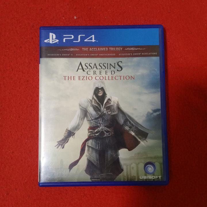 Assassin’s Creed (The Ezio Collection) (Category: PlayStation) located in Binan City. Submitted by micosarchive (Listing ID 1452509651, Image 1). Description: Pm for more info Shipping to be shouldered by the buyer.