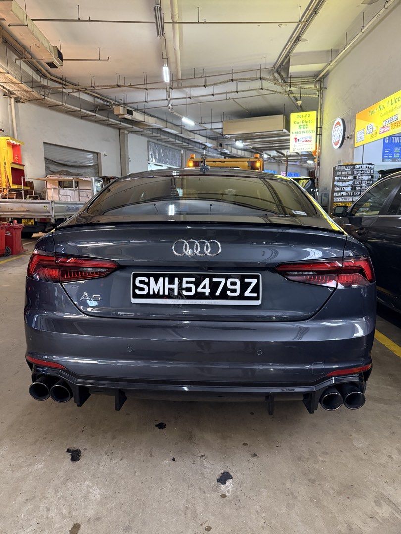 Audi A5 Sportback A5 SB 2.0 TFSI S TRONIC Auto (Category: Used Cars) located in Singapore. Submitted by nykco (Listing ID 1452657632, Image 2). Description: Selling with extremely good condition Audi A5 with STA PPI checked. 2nd owner. Accident free. - Brand new Michelin PS5 Tyres - Comes with all accessories Reason of selling: Extremely under utilised. All viewing are welcome..