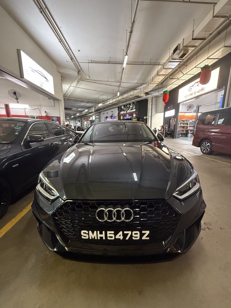 Audi A5 Sportback A5 SB 2.0 TFSI S TRONIC Auto (Category: Used Cars) located in Singapore. Submitted by nykco (Listing ID 1452657632, Image 3). Description: Selling with extremely good condition Audi A5 with STA PPI checked. 2nd owner. Accident free. - Brand new Michelin PS5 Tyres - Comes with all accessories Reason of selling: Extremely under utilised. All viewing are welcome..