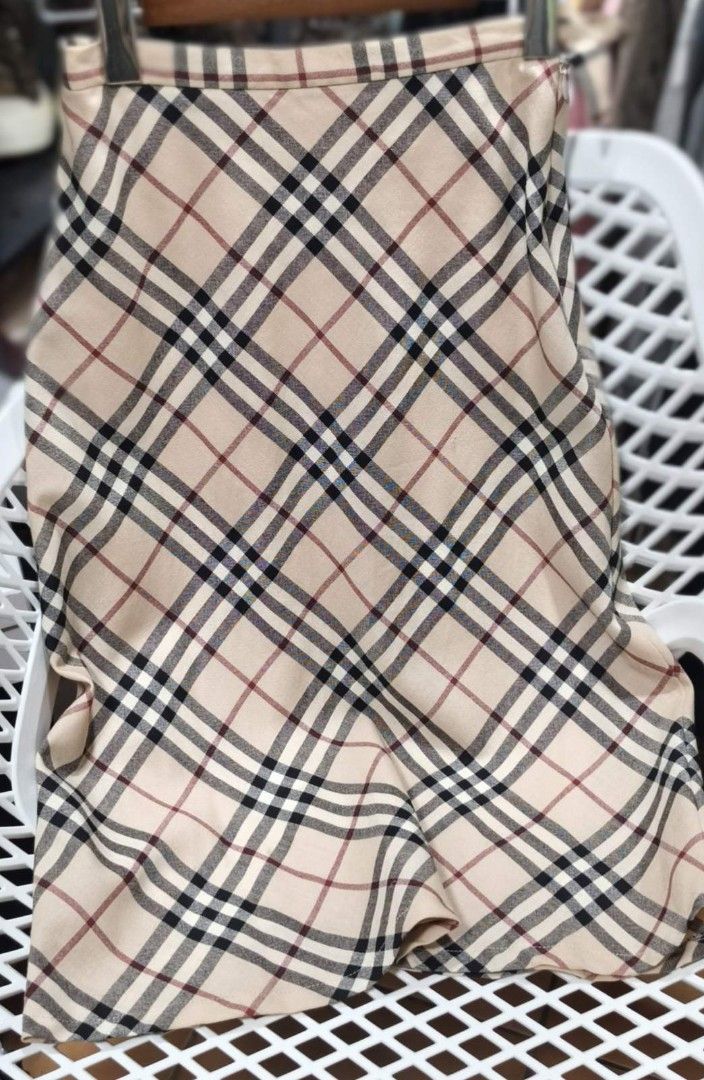 Authentic Burberry Plaid Skirt Size 24-26 (Category: Skirts) located in Aguinaldo. Submitted by designerlaneph (Listing ID 1452646600, Image 1). Description: Previously owned Burberry plaid skirt size 24-26 💯% original nice condition shipping is free in stock.