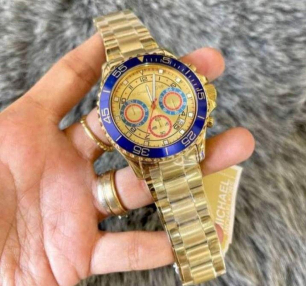 💯Authentic MK Watch for Men 🇺🇸🇺🇸 (Category: Men's Watches) located in Manila. Submitted by Authentic4Less_OLShop (Listing ID 1452555323, Image 2). Description: 🇺🇸Authentic from US🇺🇸 ✅complete inclusions ✅pawnable watch ✅with warranty ✅open for legit check to any watch centers Money back if proven fake ☺️ RESELLERS ARE WELCOME!!!🥰 DISCLAIMER: Authentic4Less OLShop is not affiliated with any of the brands posted in this account. Copyright