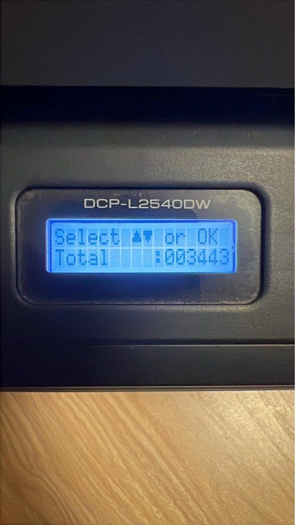 Brother DCP-L2540DW printer (Category: Printers, Scanners & Copiers) located in Pasig City. Submitted by kimb03 (Listing ID 1373409653, Image 2). Description: Click this link to check specs: https://www.brother.com.ph/en/printers/all-printers/dcp-l2540dw No issue. Reason for selling: decluttering Location: Pasig.