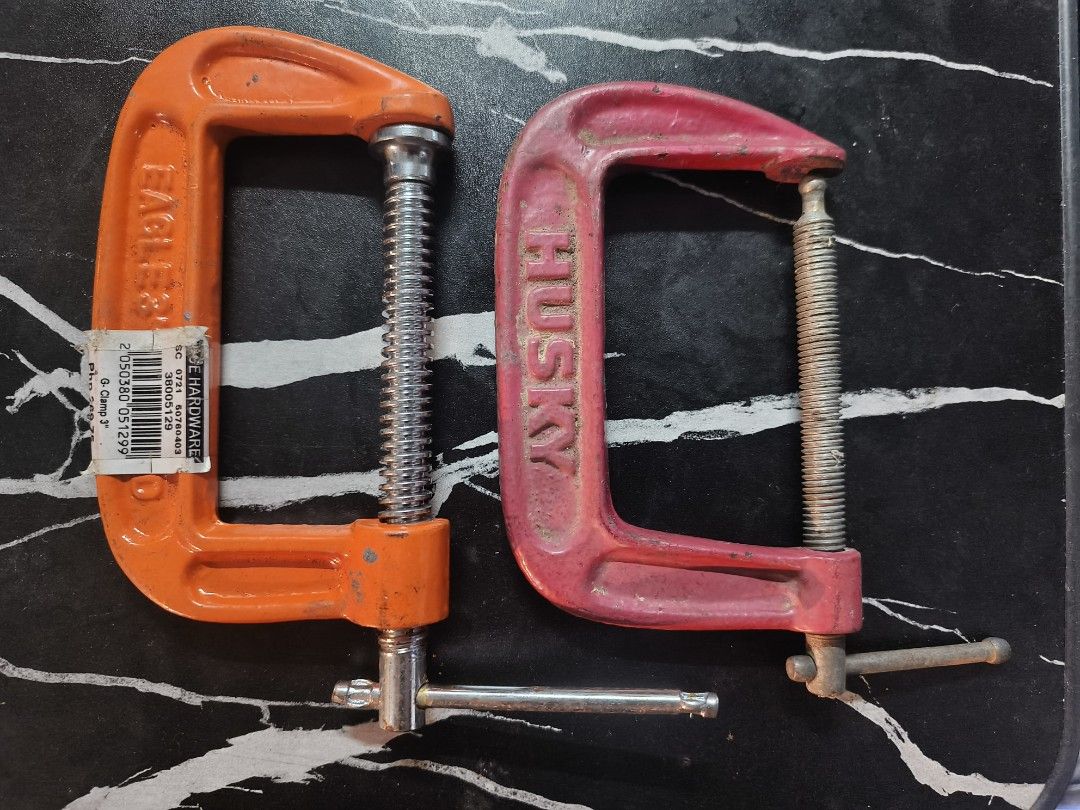 C Clamp "3" (Set) (Category: Construction Tools & Equipment) located in Pasig City. Submitted by randomstuffs23 (Listing ID 1452528226, Image 1). Description: for lalamove or pick up.