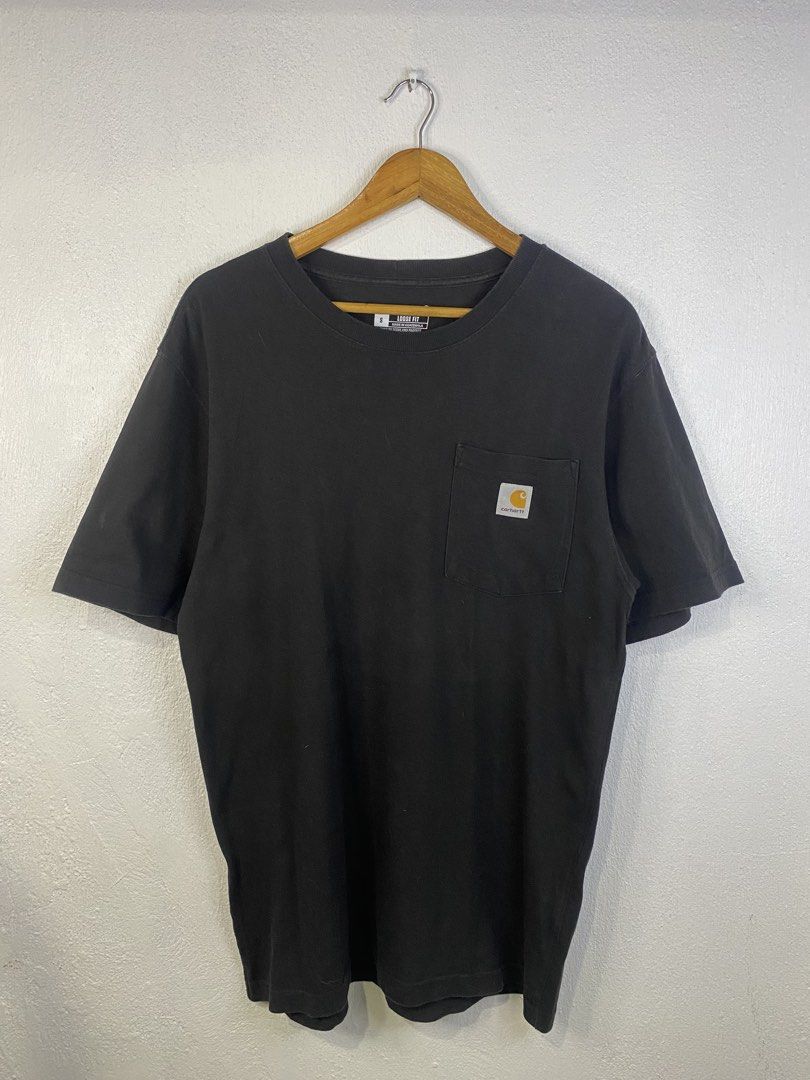 Carhartt K87 T Shirt (Category: Tshirts & Polo Shirts ) located in Bacolod City. Submitted by hayymeeh.finds (Listing ID 1452580808, Image 1). Description: (Authentic) Carhartt K87 -Black Size: Small on tag Measurements: Width: 21.5" | Length: 28.5" Condition: excellent condition, no issues, 9.3/10 color rate Price: ₱880 📍 Location: Bacolod City 🚚 Shipping: (J&T / Meet-up if available) 💳 Payment: (GCash / Cash / Bank Transfer) ⚠️ DISCLAIMERS: 