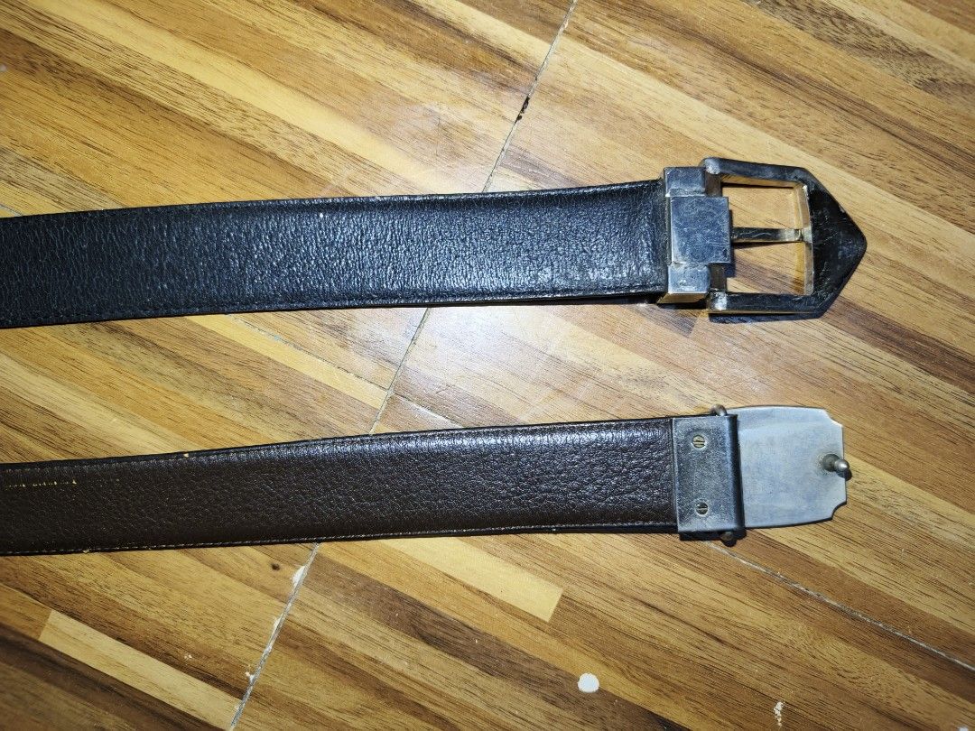 CARTIER LOUIS VUITTON BELT (Category: Luxury Accessories) located in Makati City. Submitted by updownthrift (Listing ID 1452559189, Image 2). Description: MEN'S BELT SIZE 28 CARTIER - 1.5K SHIPPED NEGOTIABLE SIZE 32-36 LOUIS VUITTON - 1.5K SHIPPED NEGOTIABLE PM ME IF INTERESTED FEEL FREE TO OFFER.