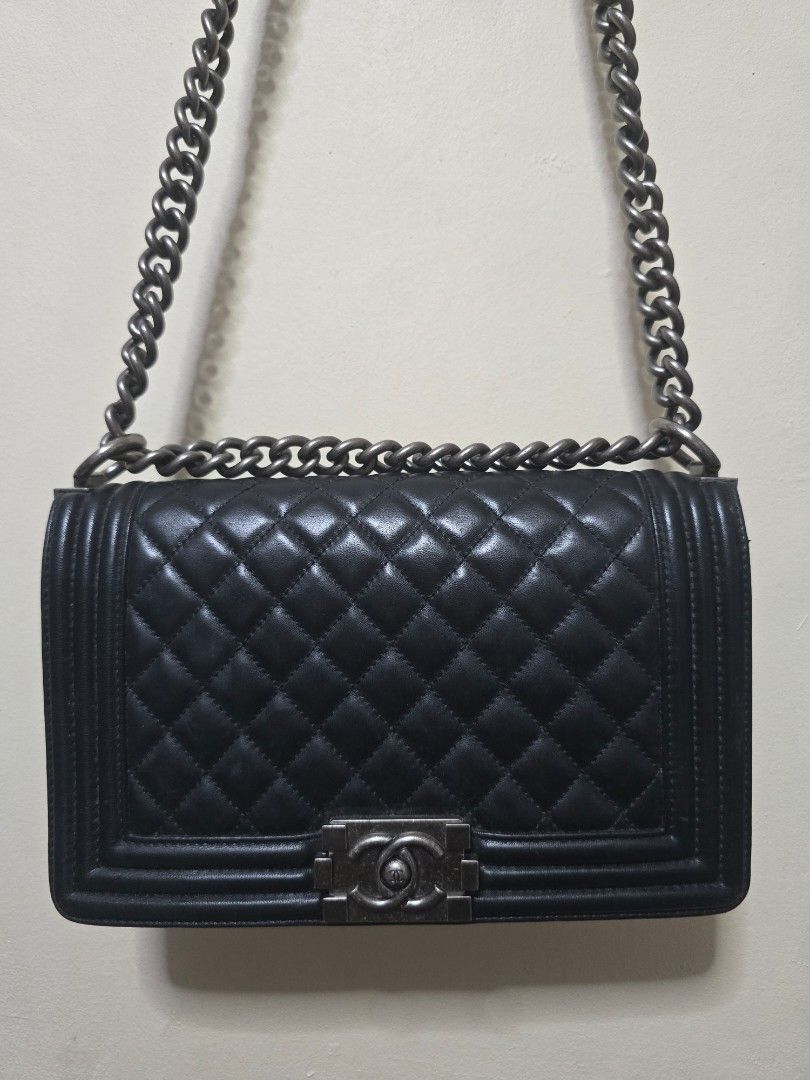 Chanel LeBoy Lambskin Crossbody (Category: Luxury Bags & Wallets) located in Quezon City. Submitted by littlethings08 (Listing ID 1452696649, Image 1). Description: .