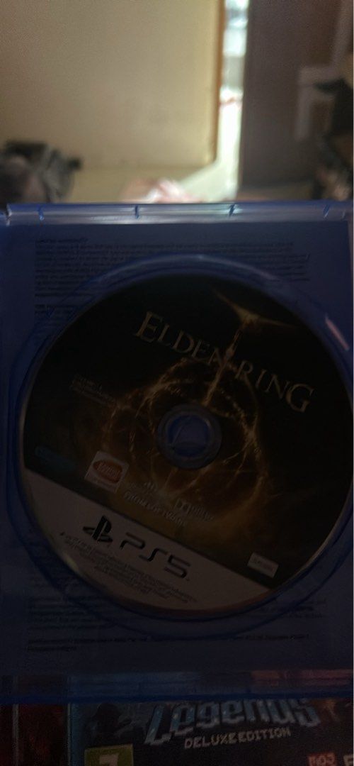 Elden Ring PS5 Game (Category: PlayStation) located in Quezon City. Submitted by fussss28 (Listing ID 1452688518, Image 2). Description: - Elden Ring for PlayStation 5 - Original case included - Perfect for action RPG fans.