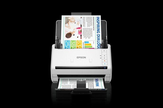 Epson WorkForce DS-530II A4 Duplex Sheet-fed Document Scanner (Category: Printers, Scanners & Copiers) located in Manila. Submitted by random_94 (Listing ID 1452583763, Image 2). Description: IMPROVE YOUR PRODUCTIVITY WITH OUR ALL-PURPOSE WORKFORCE SCANNERS Focus on work that matters with the high-speed and all-purpose Epson WorkForce DS-530II scanner. Designed to handle a wide variety of media, you will be able to scan media printed on different