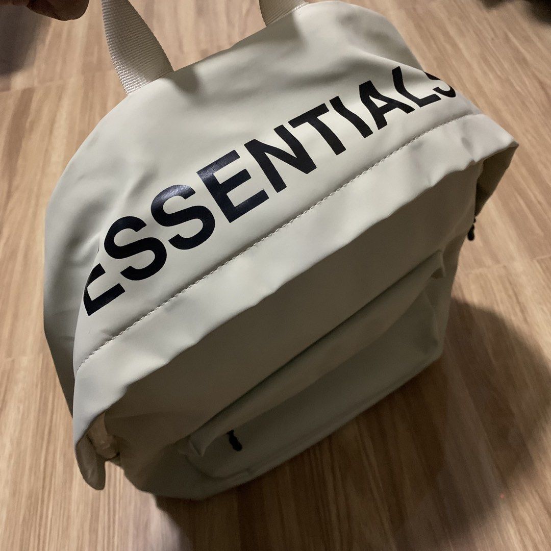 Essentials bagpack (Category: Luxury Bags & Wallets) located in Talisay. Submitted by deethriftshopph (Listing ID 1452597458, Image 3). Description: ✨| DeeThriftPH | 💧ESSENTIALS BAG w/HANGTAG 📏 Dimes: XX 🏷️ Brand: ESSENTIALS ✨ Color Rate: 10/10 ‼️ Issue: XX 💰 Price: 2199 📍 First to comment MINE gets the item. 🚚 Shipping nationwide. 💳 GCash | GoTyme #DeeThriftPH #ThriftFinds #UkayPH #AffordableFashion All items is picked 🔅 Thrift to flip �