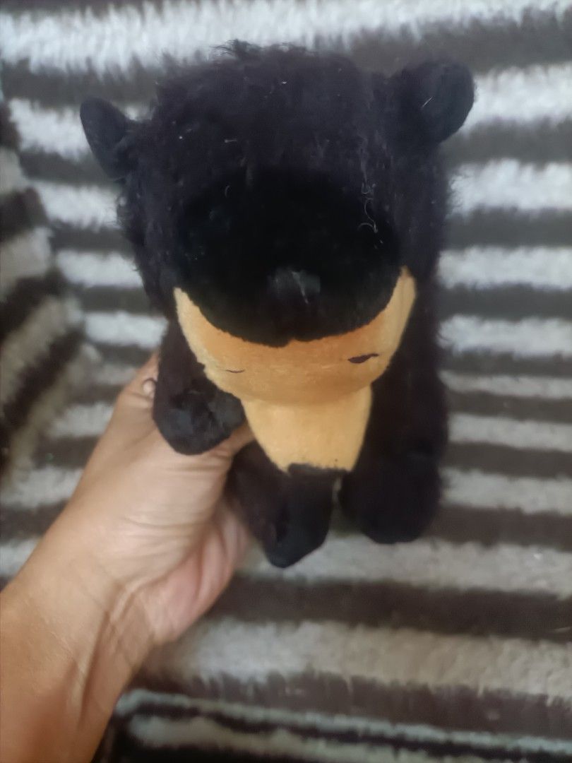 Fuzzy Black Brear Pooh (Category: Plushies & Soft Toys) located in Antipolo. Submitted by gclassy (Listing ID 1452697465, Image 3). Description: good condition rfs decluttering.