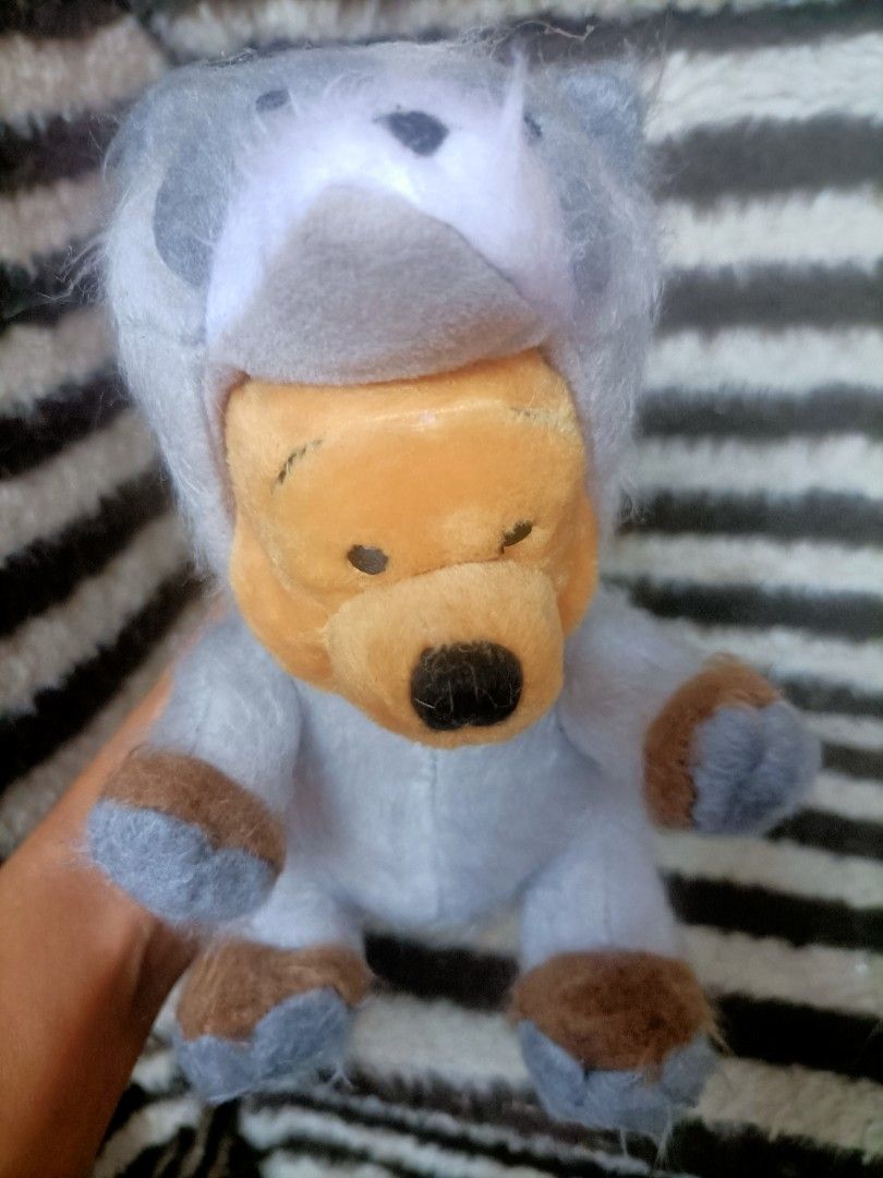 Fuzzy Racoon Pooh (Category: Plushies & Soft Toys) located in Antipolo. Submitted by gclassy (Listing ID 1452697377, Image 2). Description: good condition rfs decluttering.