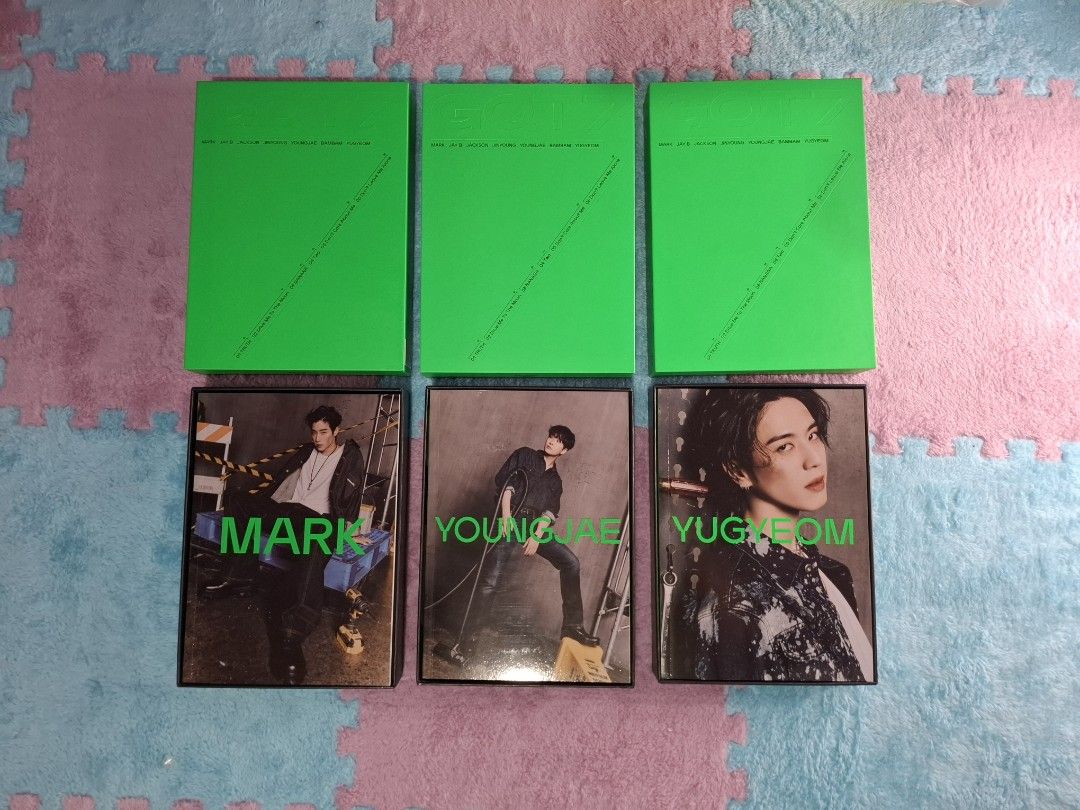 GOT7 NEW EP ALBUMS (Category: CDs & DVDs) located in Manila. Submitted by mochi.nakatsu (Listing ID 1452580069, Image 1). Description: Selling my collection GOT7 New Ep Albums (Mark, Youngjae and Yugyeom Vers) complete inclusions (see picture above) 800 each 2000 take all with a lots of freebies 🥰 PM ME for more details 🥰.
