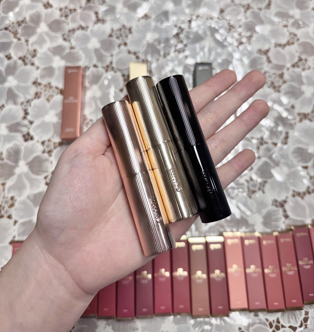 GRWM Lip Couture Lipstick Refills (Category: Makeup) located in Muntinlupa City. Submitted by sunwonx (Listing ID 1452643305, Image 3). Description: - GRWM Lip Couture Liquid Lipstick Refills - Available Shades: Elizabeth, Amelia, Scarlet, Summer Eloise, Hera,Kamille, Hiraya, swatched once only Og price: 299 refill only.