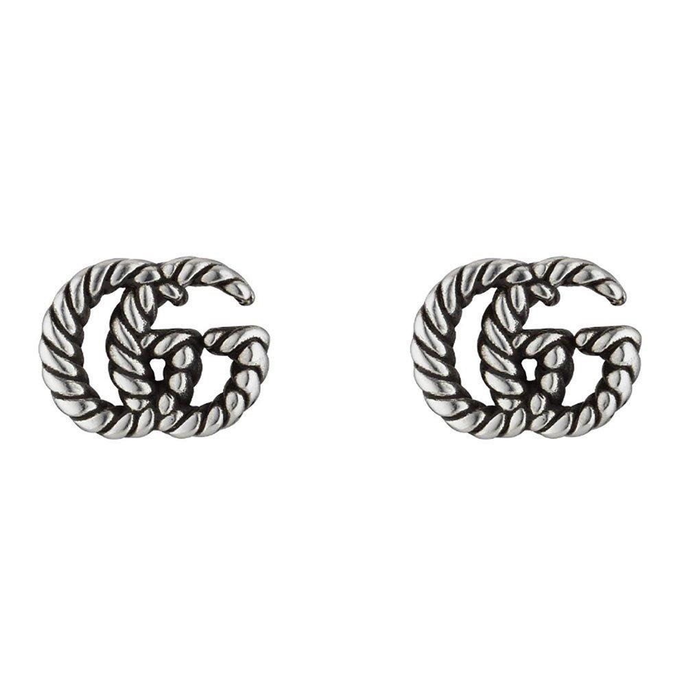 Gucci GG Silver Stud Earrings (Category: Earrings) located in Manila. Submitted by vibevault.ph (Listing ID 1452646149, Image 1). Description: 📌 RFS: Gifted only and tried on once but really not my type of jewelry.