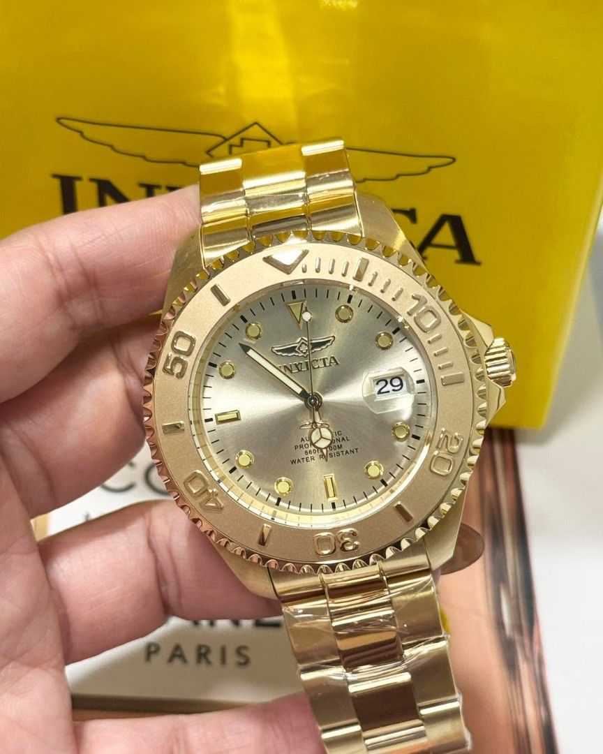 Invicta Grand Diver Automatic Men’s watch 28950 (Category: Men's Watches) located in Malabon City. Submitted by hyrugadgets (Listing ID 1452676583, Image 3). Description: ✨Invicta Grand Diver Automatic Men’s watch(28950) 🏷️5799 plus sf ⌚️47mm ⌚️Japan automatic ✅complete inclusion 🛵Lalamove ready.