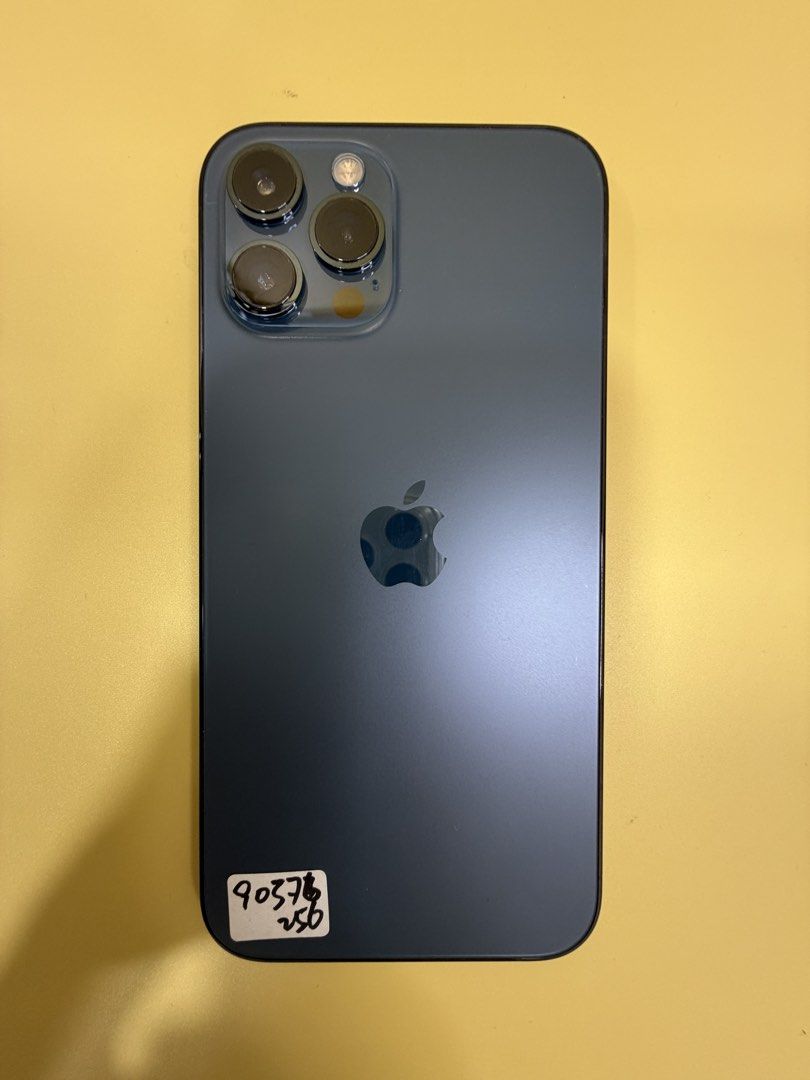 iPhone 12 pro max 256gb 藍色港版行貨雙卡, 手提電話, 手機, iPhone