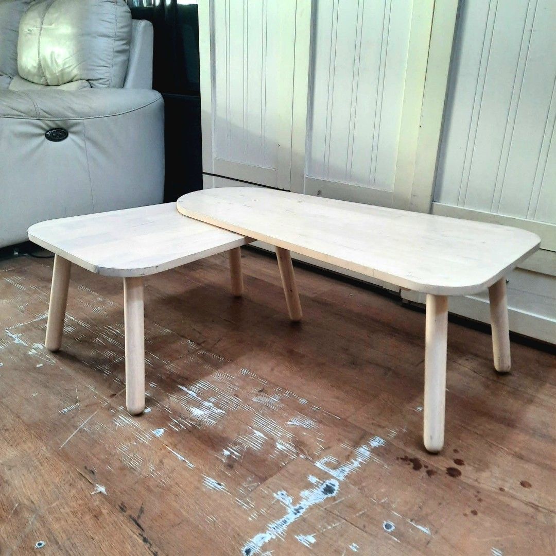 Japan Surplus NATURAL SIGNATURE solid wood nesting center table (Category: Tables & Sets) located in Paranaque City. Submitted by eu.kr.jpsurplus (Listing ID 1452569120, Image 3). Description: 💳 𝐌𝐨𝐝𝐞 𝐨𝐟 𝐏𝐚𝐲𝐦𝐞𝐧𝐭 ✅ QR Ph Credit Card ✅️ GCash ✅ BDO Bank Transfer ✅ BPI Bank Transfer 📍 𝙋𝙖𝙮𝙢𝙚𝙣𝙩 𝙞𝙨 𝙢𝙖𝙙𝙚 𝙪𝙥𝙤𝙣 𝙥𝙞𝙘𝙠-𝙪𝙥 𝙛𝙧𝙤𝙢 𝙪𝙨..