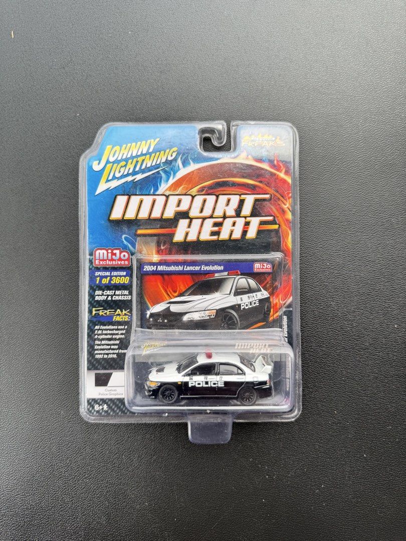Johnny Lightning 2004 Mitsubishi Lancer Evolution (Category: Vehicle & Diecast Models) located in Manila. Submitted by altan16 (Listing ID 1452535186, Image 1). Description: .