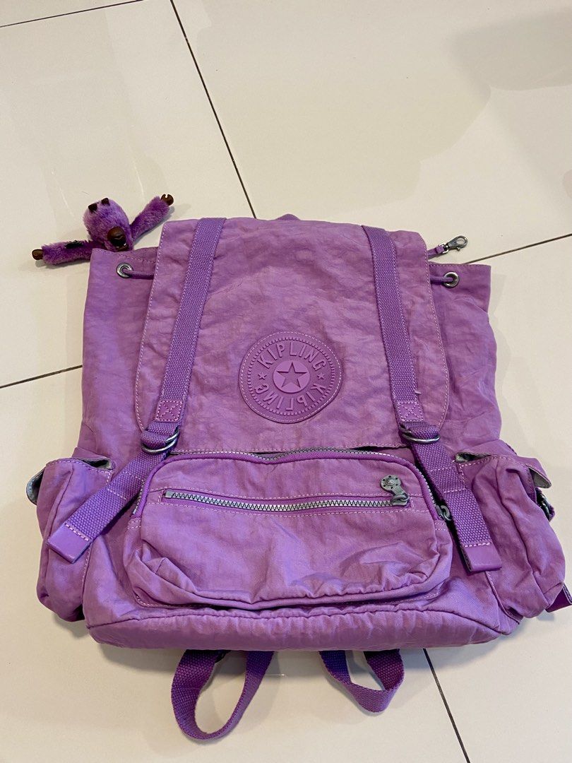 Kipling Large Backpack (Category: Babies & Kids Fashion) located in Kuala Lumpur. Submitted by preloved-c (Listing ID 1452529849, Image 3). Description: .