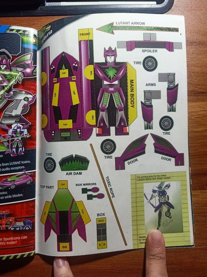 K-Zone - May 2012 (Category: Magazines) located in Manila. Submitted by olliekolekz (Listing ID 1452574502, Image 2). Description: foldabots included.