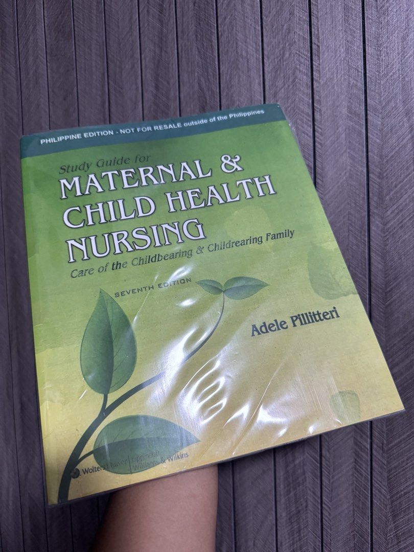 Maternal and Child Study Guide 7th ed. (Category: Textbooks) located in Mandaluyong City. Submitted by purplepenguin0016 (Listing ID 1452669447, Image 1). Description: ‼️REPRINT‼️ • Malinaw ang copy • Brandnew • Payment first tayo mga sister • Check reviews para less trust issues .