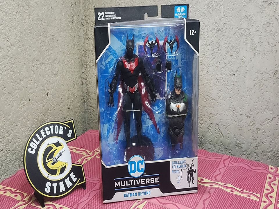 McFarlane DC Multiverse Batman Beyond (Category: Figurines & Statues) located in Taytay. Submitted by ejmanalas22576 (Listing ID 1402638868, Image 1). Description: McFarlane DC Multiverse Batman Beyond Condition: MISB (Mint in Box) Box Rating: 8 out of 10 Authentic No issues - Features the iconic hero in a dynamic pose - Includes multiple accessories - Comes with a collect-to-build piece - Still in original packaging - Suitable for ages 12 and up