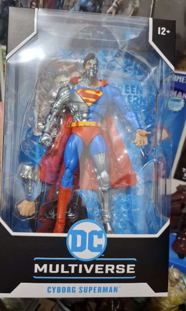McFarlane Toys Cyborg Superman (Category: Figurines & Statues) located in Bacoor. Submitted by southhobbiekulture (Listing ID 1452540055, Image 1). Description: For Sale Only McFarlane Toys DC Multiverse MISB CYBORG SUPERMAN P2000 Loc. Bacoor Gcash/Unionbank/Gotym/Bpi Cod via Lalamove Cop via Lbc (Shipping only) by schedule Grab.