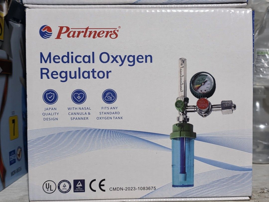 Medical oxygen regulator (Category: Medical Supplies & Tools) located in Quezon City. Submitted by judaimedonlineshop23 (Listing ID 1452528243, Image 2). Description: Brandnew Pick up Deliver COD Gcash Or Bank upon deliver All Items Medical Supplies are Available Onhand We Ship Nationwide ✈️ Same day Delivery thru lalamove🚚 DM us for inquiries/orders Tell no. 7148 8527.