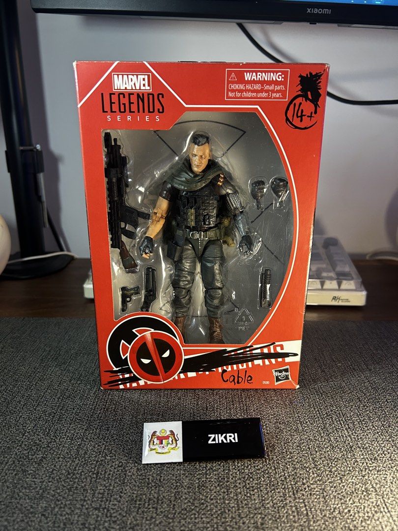 ML Cable (Category: Action & Battle Toys) located in Kuala Lumpur. Submitted by safwanzikrieeee (Listing ID 1452531440, Image 1). Description: ML Cable from Deadpool 2 Bib All accessories included .