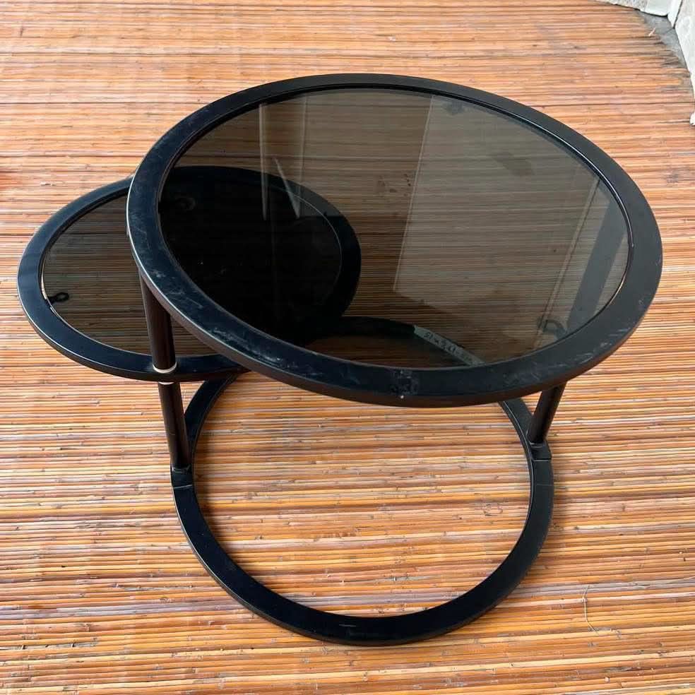 Nesting Table (Category: Tables & Sets) located in Meycauayan. Submitted by marygracecasimiro (Listing ID 1452693969, Image 1). Description: Modern Swivel Coffee Table Nesting Side Table Price: 3,500 D17.5 x H15 In good condition🩷💛.