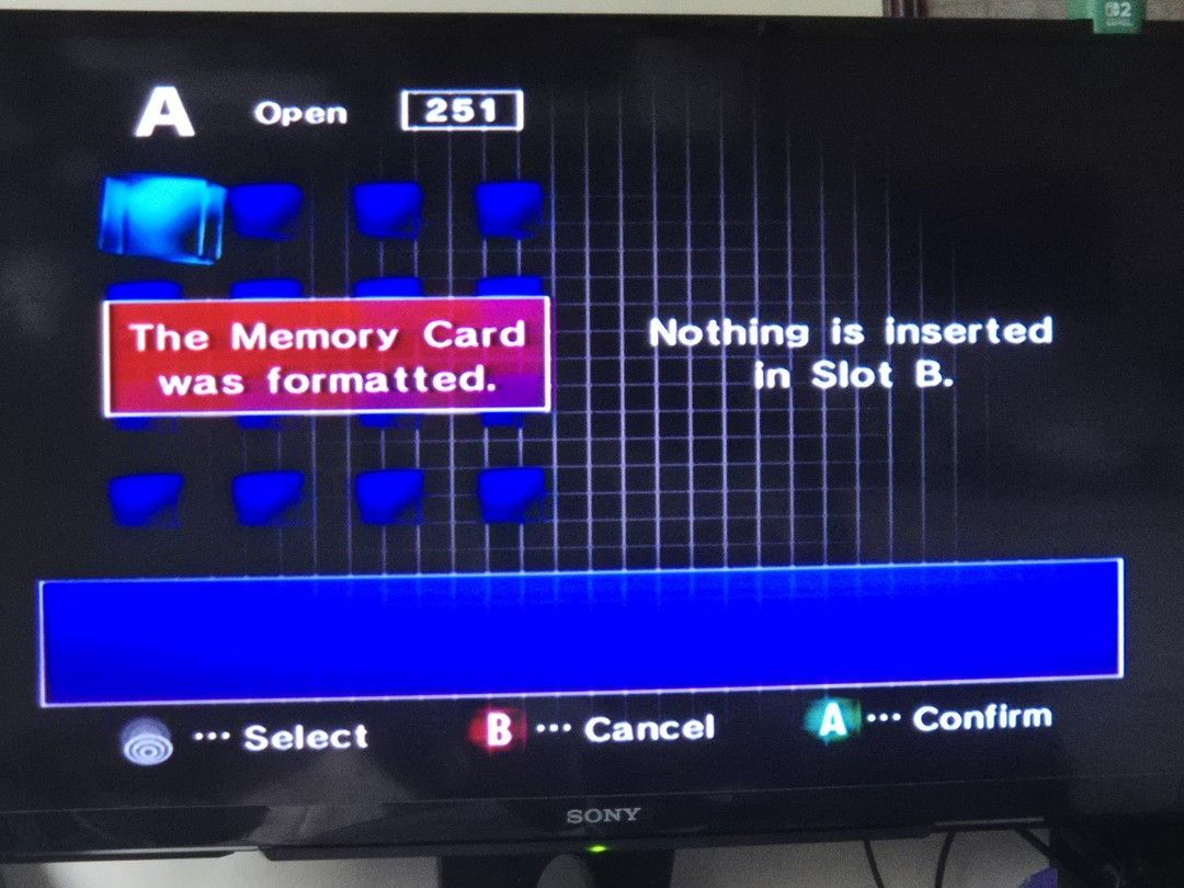 Nintendo GameCube Memory Cards (251 & 59 Blocks) (Category: Nintendo) located in Quezon City. Submitted by micumouse (Listing ID 1452512322, Image 3). Description: GameCube memory cards. 3 pcs 251 block memory cards =550 each One 59 block memory card =350 All memory cards have been formatted. - Perfect for expanding your GameCube game save storage. item location is cubao/kamuning .