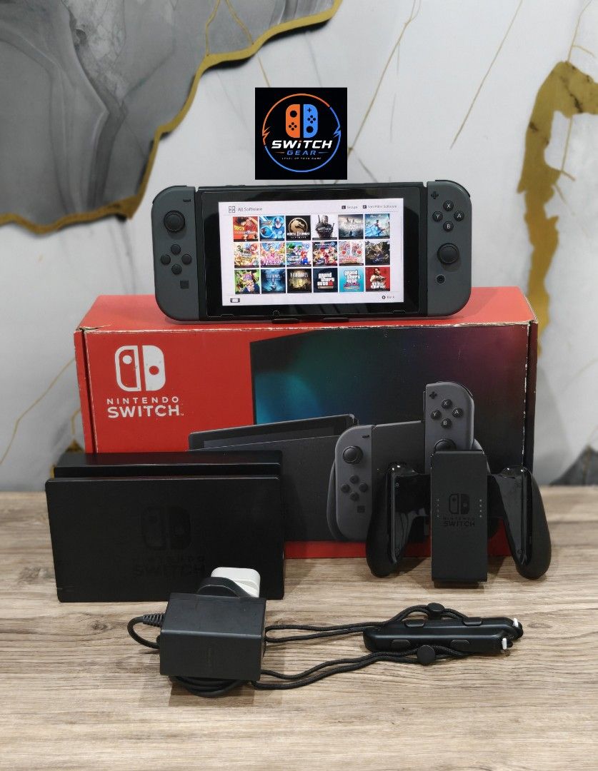 Nintendo Switch V2 with Free Games (Category: Nintendo) located in Manila. Submitted by nswitchgear (Listing ID 1452612749, Image 3). Description: 🎮 𝐅𝐎𝐑 𝐒𝐀𝐋𝐄: 𝐍𝐢𝐧𝐭𝐞𝐧𝐝𝐨 𝐒𝐰𝐢𝐭𝐜𝐡 V2 𝐌𝐨𝐝𝐞𝐥 with Free Games 🛒💰₱8,999 🎮Comes with 8 Accounts with Multiple Shared Game list can be installed no need to buy expensive games for mean time :) 📦 Complete Set: • Nintendo Switch V2 console • Dock • Joy-Con (L & R) • Joy-Con grip • Joy-