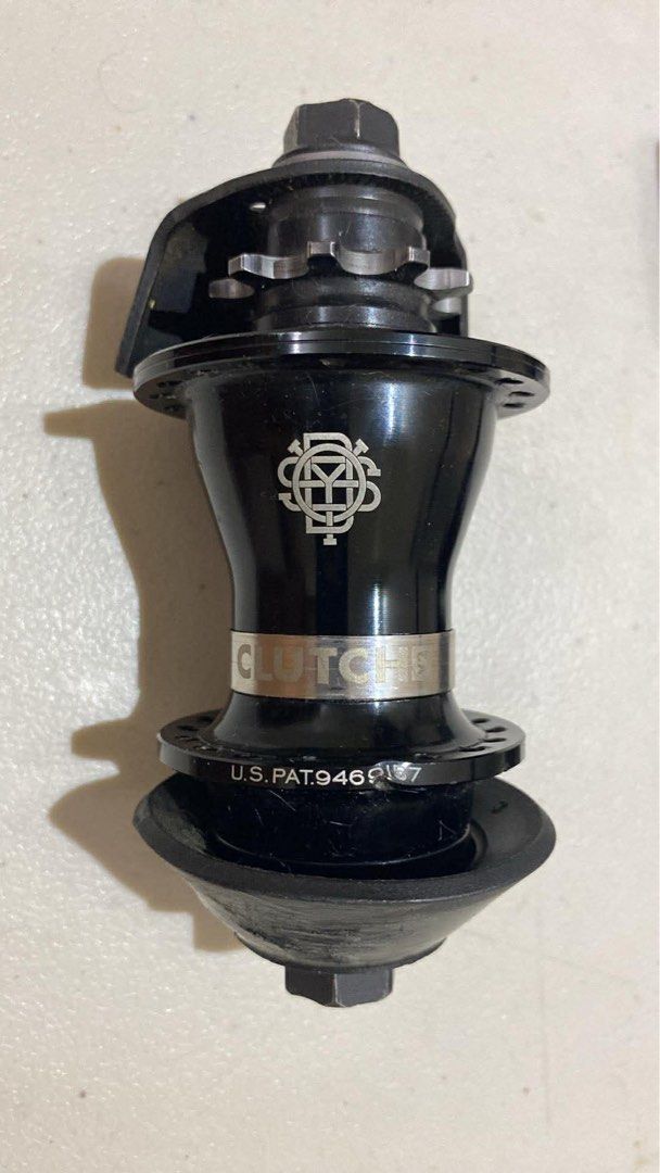 Odyssey Clutch" BMX Hub (Category: Bicycles) located in Cavite. Submitted by angeloabaros33-57782 (Listing ID 1452669716, Image 2). Description: - Profile Racing "Clutch" BMX Hub - Color: Black - Rear hub configuration - Stamped with U.S. Patent 9469157 - Includes cog - Perfect for your next BMX build.