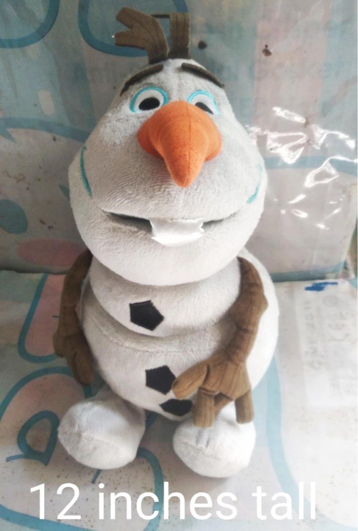 Olaf Stuffed Toys (Category: Plushies & Soft Toys) located in Quezon City. Submitted by heavenberry_ph (Listing ID 1452568358, Image 2). Description: Giving these plushies a brand new home! Take all for 500 only. Payment first policy..