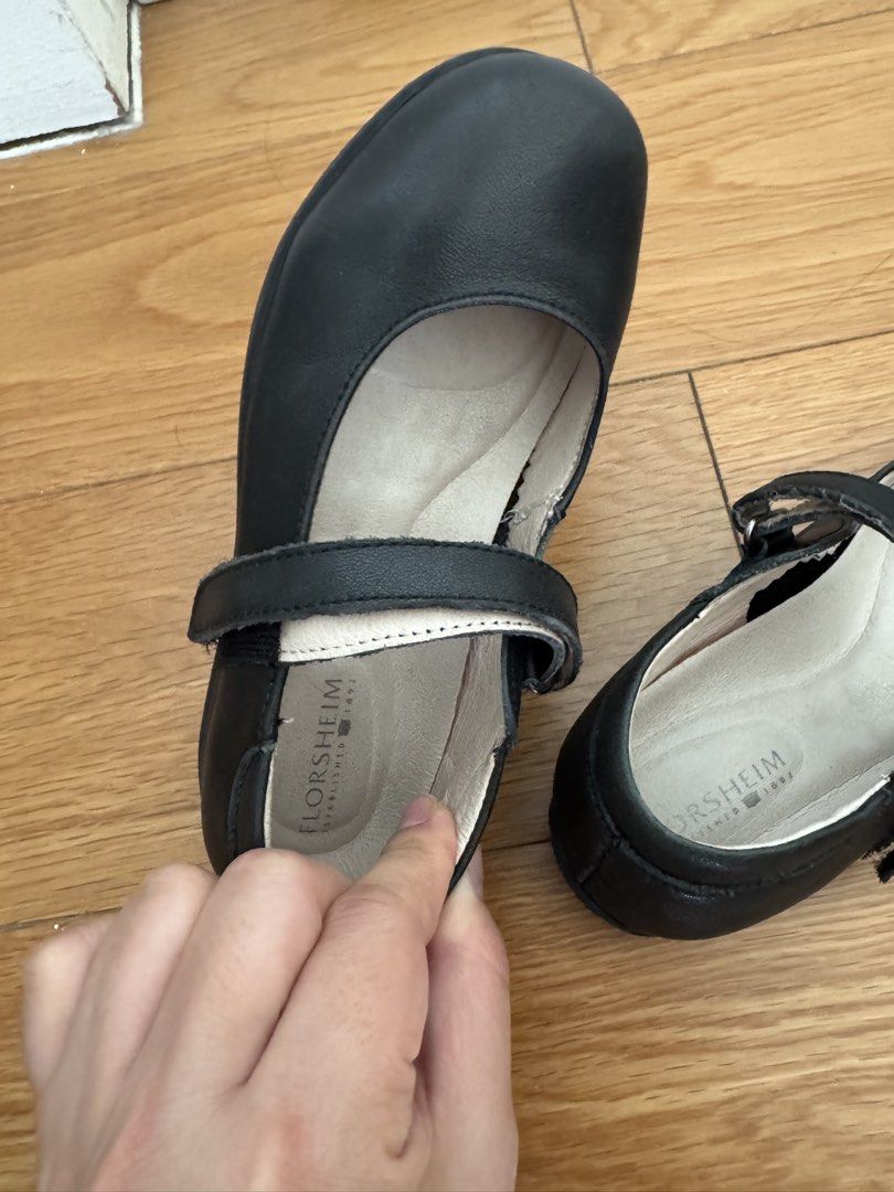 Original Florsheim Mary Janes Size 28 (Category: Babies & Kids Fashion) located in Mandaluyong City. Submitted by grmnk (Listing ID 1452697388, Image 3). Description: Original Florsheim Mary Janes in Size 28 Best for: Pre-Kinder / Kinder (18cm inside) Thick, textured sole perfect for little runners :) RFS: Moving up to next size :) BPI / GCash Free shipping within MM via GGX (provincial rates — please DM me).