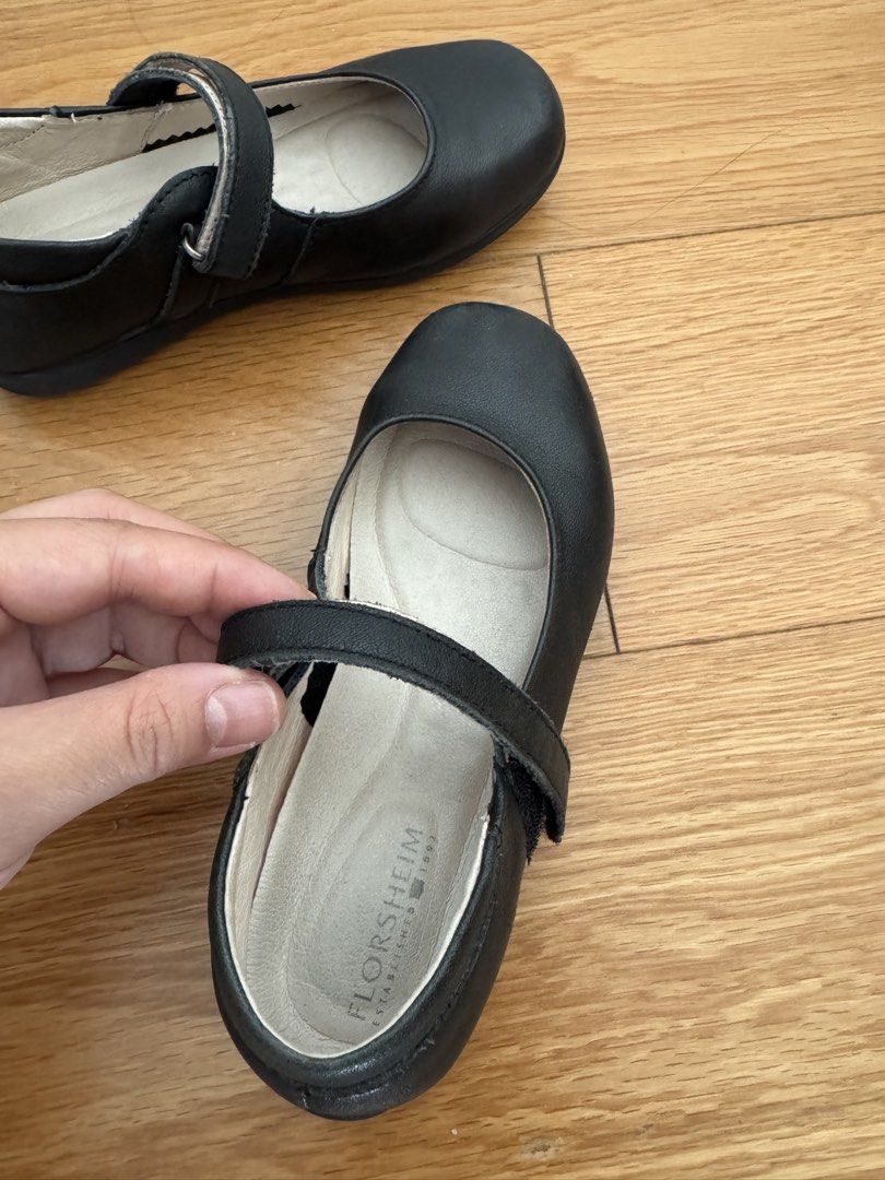 Original Florsheim Mary Janes Size 28 (Category: Babies & Kids Fashion) located in Mandaluyong City. Submitted by grmnk (Listing ID 1452697388, Image 2). Description: Original Florsheim Mary Janes in Size 28 Best for: Pre-Kinder / Kinder (18cm inside) Thick, textured sole perfect for little runners :) RFS: Moving up to next size :) BPI / GCash Free shipping within MM via GGX (provincial rates — please DM me).