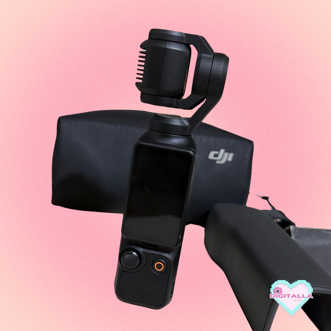 Osmo Pocket 3 Creator Combo Like New (Category: Cameras) located in Iloilo. Submitted by alyssadia (Listing ID 1452128960, Image 3). Description: 𝐃𝐉𝐈 𝐎𝐬𝐦𝐨 𝐏𝐨𝐜𝐤𝐞𝐭 𝟑 𝐂𝐫𝐞𝐚𝐭𝐨𝐫 𝐂𝐨𝐦𝐛𝐨 ✧･ﾟ🎥✨ Selling for ₱24,999 ┆ ⤿ 🌸 . ݁˖ 𝐃𝐄𝐓𝐀𝐈𝐋𝐒 ✧ 1-inch CMOS Sensor ✧ 4K/120fps Video Recording ✧ 3-Axis Mechanical Gimbal Stabilization ✧ 2-inch Rotatable Touchscreen ✧ ActiveTrack 6.0 ✧ D-Log M & 10-bit Color ✧ Cosmetics: 9.8/10 — Like N