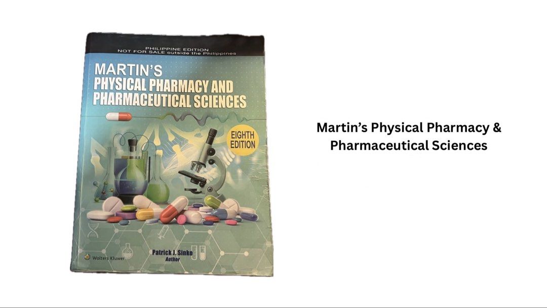 PHARMACY BOOKS (Category: Textbooks) located in Manila. Submitted by tinay.21 (Listing ID 1452630357, Image 1). Description: SELLING BOOKS!!! 📚Jawetz, Melnick & Adelberg’s Medical Microbiology 28th ed ₱ 2800 condition: - small name on the front page upper right corner 📚Martin’s Physical Pharmacy and Pharmaceutical Sciences 8th ed ₱ 800 condition: - name on the front page - signs of usage -few pencil writings and highlights 📚 Katzung’s Basic an