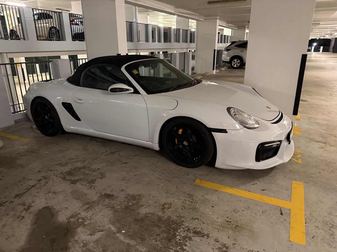 Porsche Boxster 2.7A Auto (Category: Used Cars) located in Singapore. Submitted by wwcer (Listing ID 1452623414, Image 3). Description: Beautifully maintained Porsche Boxster that has just undergone an extensive cosmetic refresh. A timeless mid-engine sports car offering one of the purest driving experiences, now presented in excellent condition and ready to be enjoyed. Highlights * COE valid till 31 May 2035 * Fresh full exterior repaint * Newly