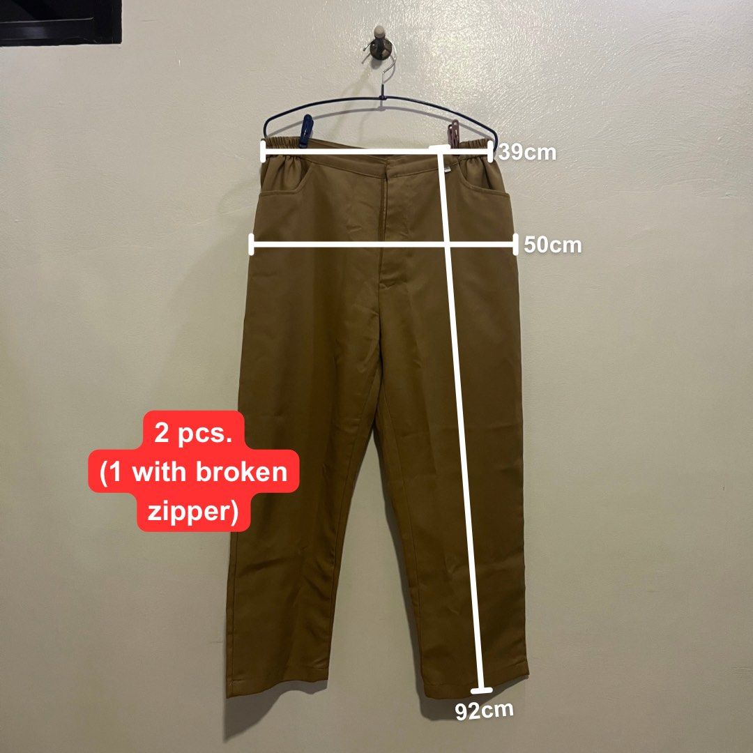 [Preloved] UST AMV Type A Female Uniform XL Set (Category: Sets or Coordinates) located in Las Pinas. Submitted by franczesca.calma (Listing ID 1452659557, Image 3). Description: – Sold as a set – Used for 2 semesters – Includes 2 blouses and pants (1 with broken zipper) – Measurements indicated in the pictures – Also available in a 3XL (please check my profile).