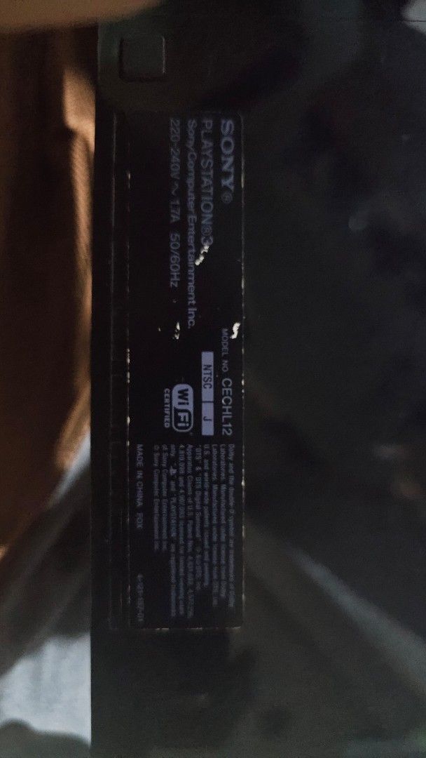 Ps3 untested (Category: PlayStation) located in Guagua. Submitted by hecadoth09 (Listing ID 1452573091, Image 2). Description: BUY AT YOUR OWN RISK Playstation 3 Phat Untested No cables No controllers matagal ng nakatago 1000 pesos Sta. Rosa, Laguna.