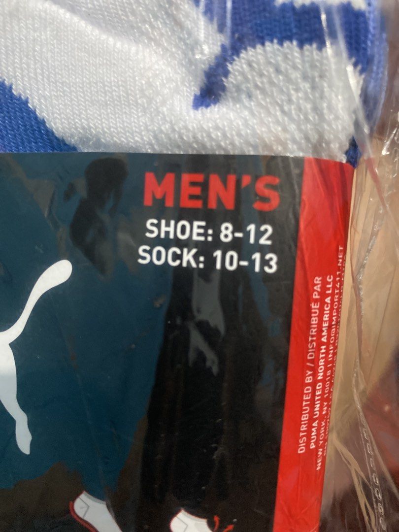 Puma Socks for Men Low cut (Category: Socks) located in San Antonio. Submitted by catz_online_shop (Listing ID 1452607363, Image 3). Description: SIZE:8-12 6 PAIRS CUSHIONED LOW CUT PAYMENT FIRST POLICY GCASH/BANK TRANSFER NO COD NO SHO**CHECKOUT.