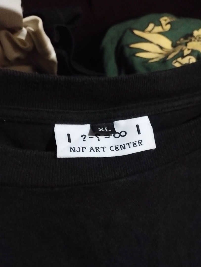 RARE NAM JUNE PAIK ART TEE (Category: Tshirts & Polo Shirts ) located in Zamboanga. Submitted by 2ndhandscore (Listing ID 1452642578, Image 3). Description: XL ON TAG 23 INCHES WIDTH PIT TO PIT 28 INCHES LENGTH.
