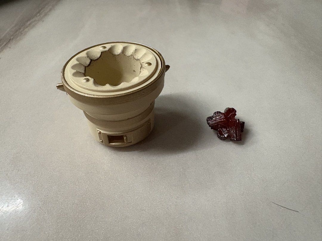 Rement Chinese food set (Category: Designer & Blind Box Toys) located in Pasig City. Submitted by Ms.Anne (Listing ID 1452671111, Image 2). Description: Vegy foods 108 ❌SOLD Stone stove 98 Snacks sweet set 128 Take all 298.