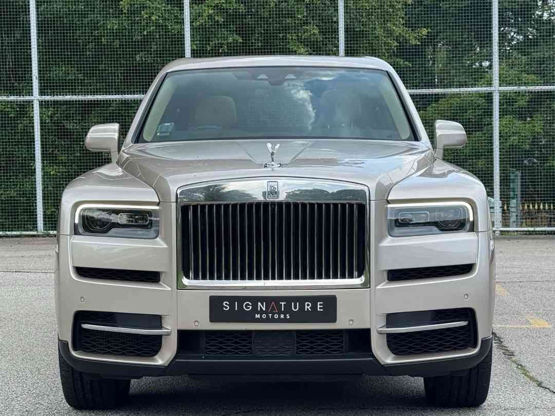 Rolls-Royce Cullinan 6.75 V12 (A) (Category: Used Cars) located in Singapore. Submitted by signaturemotors (Listing ID 1452532528, Image 1). Description: Showroom: 237 ALEXANDRA ROAD 237 Alexandra Road #02-04 Singapore 159929 Full Agent Maintained! Low Usage! Beautiful Color Combination Rolls-Royce Cullinan In Town! Immaculate Condition Unit With Genuine Low Mileage, Superbly Well Maintained, The Most Iconic And Exclusive SUV In The World! High-T