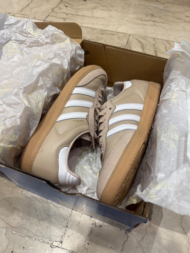Samba OG Wonder taupe (Category: Sneakers) located in Caloocan City. Submitted by reginger (Listing ID 1452559683, Image 3). Description: Used actually for about 2 hours only because it was too small for me. Bought in HK..
